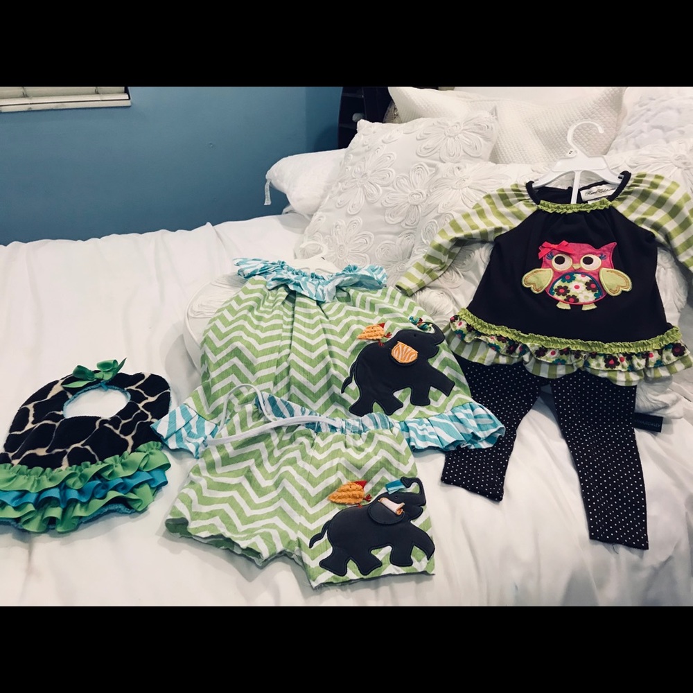 Mudpie Elephant 12-18 mths & Owl Rare Editions 12